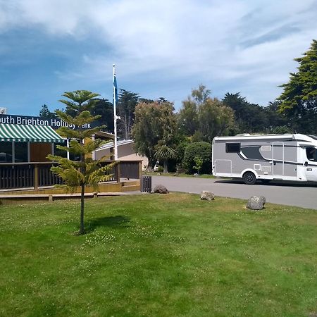 South Brighton Holiday Park ไครสต์เชิร์ช ภายนอก รูปภาพ