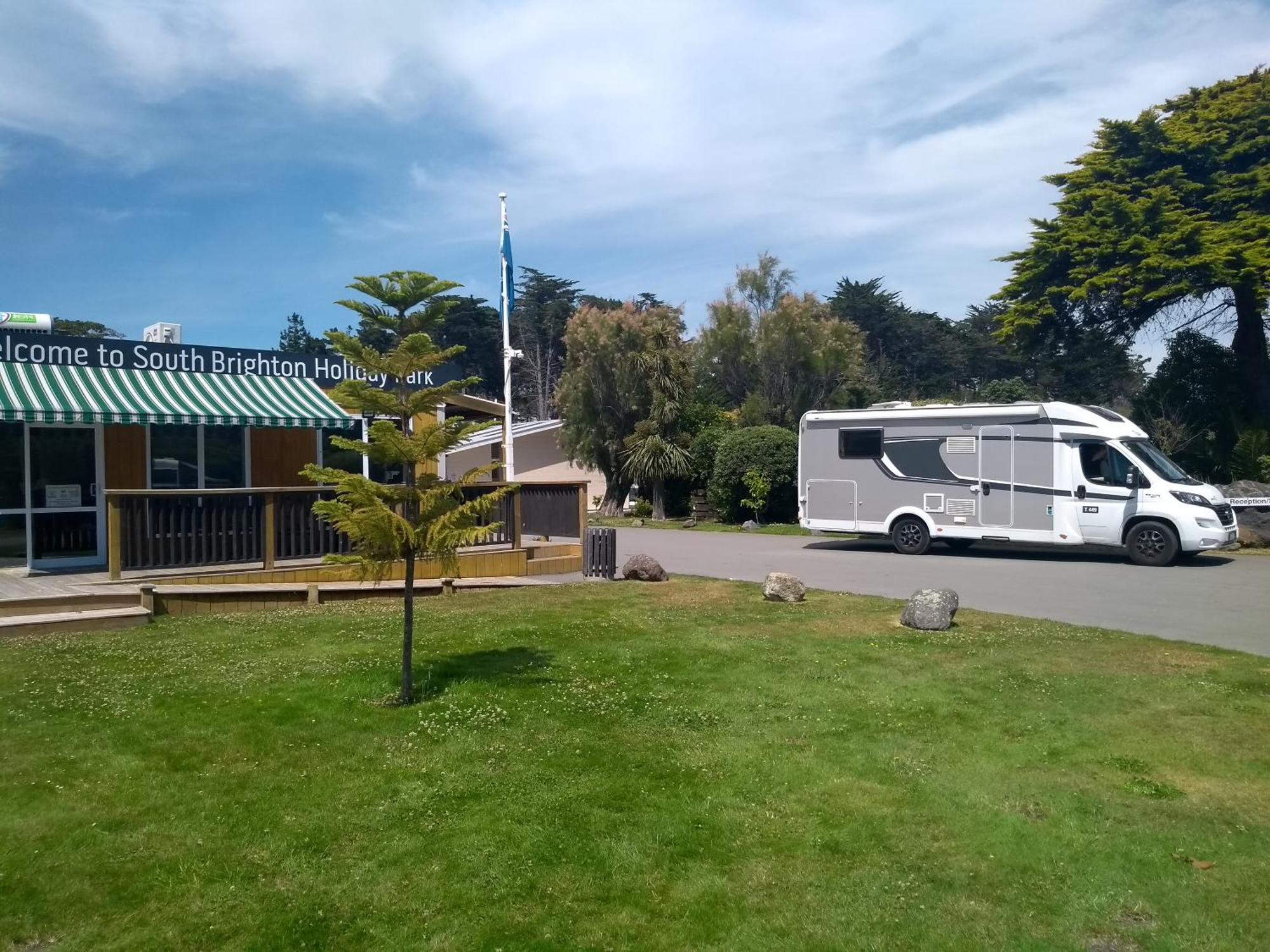 South Brighton Holiday Park ไครสต์เชิร์ช ภายนอก รูปภาพ